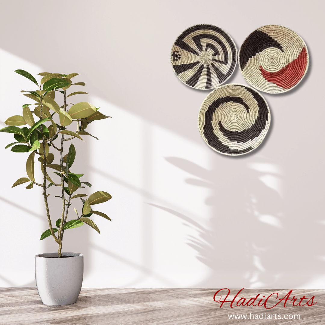 Handmade Woven Wall Decor & Tabletop Accent Set